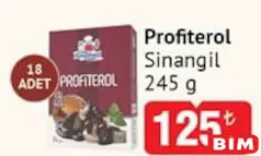 SİNANGİL PROFİTEROL 18 ADET 245 G